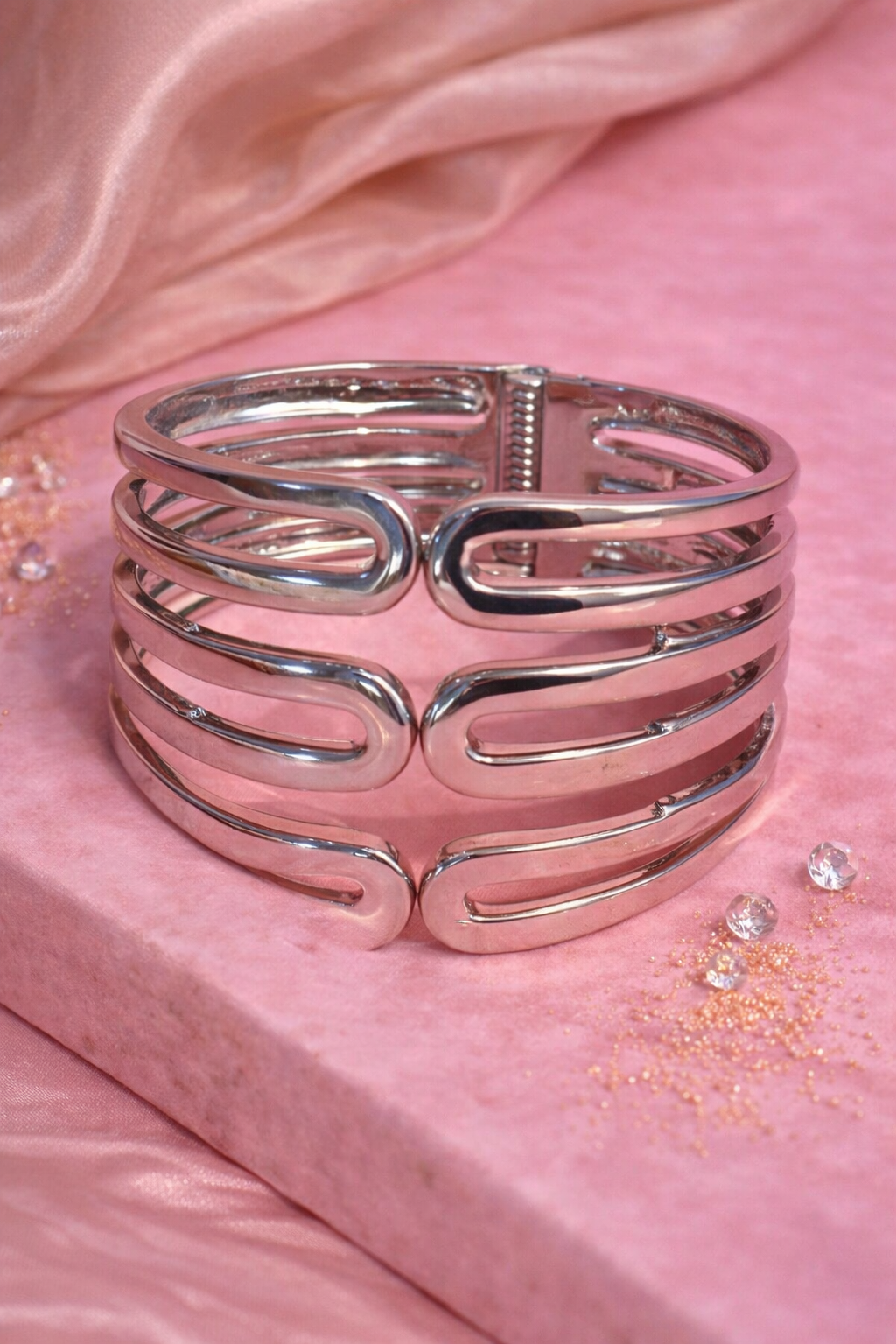Infinity Sculpt Cuff Bracelet