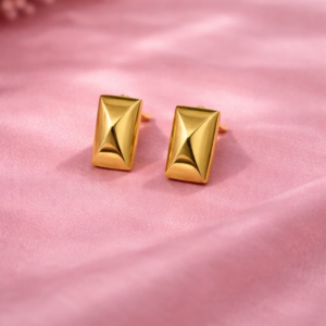 Imperial Gold Stud Earrings