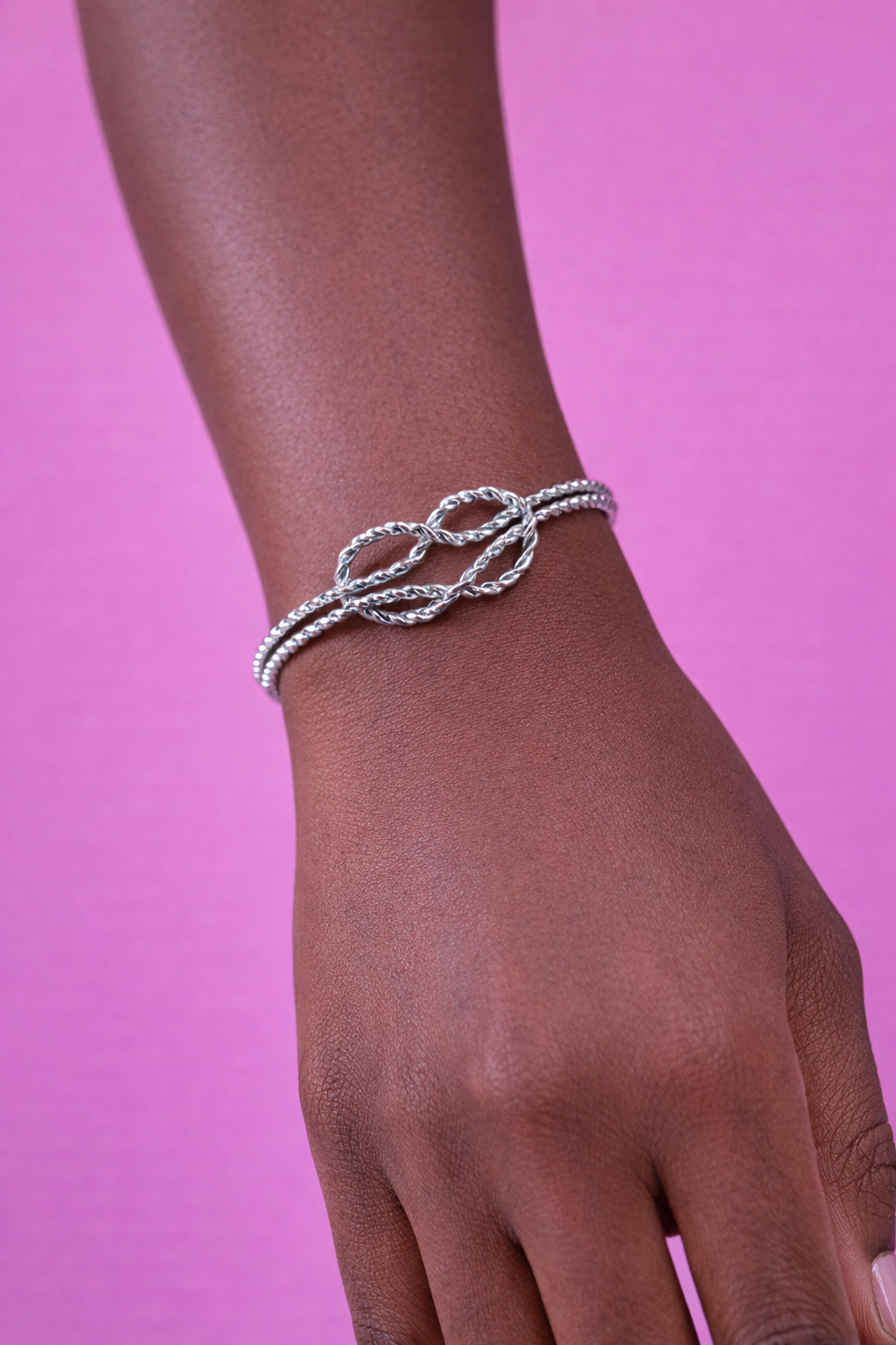 Gold and Silver Infinity Link Cuff