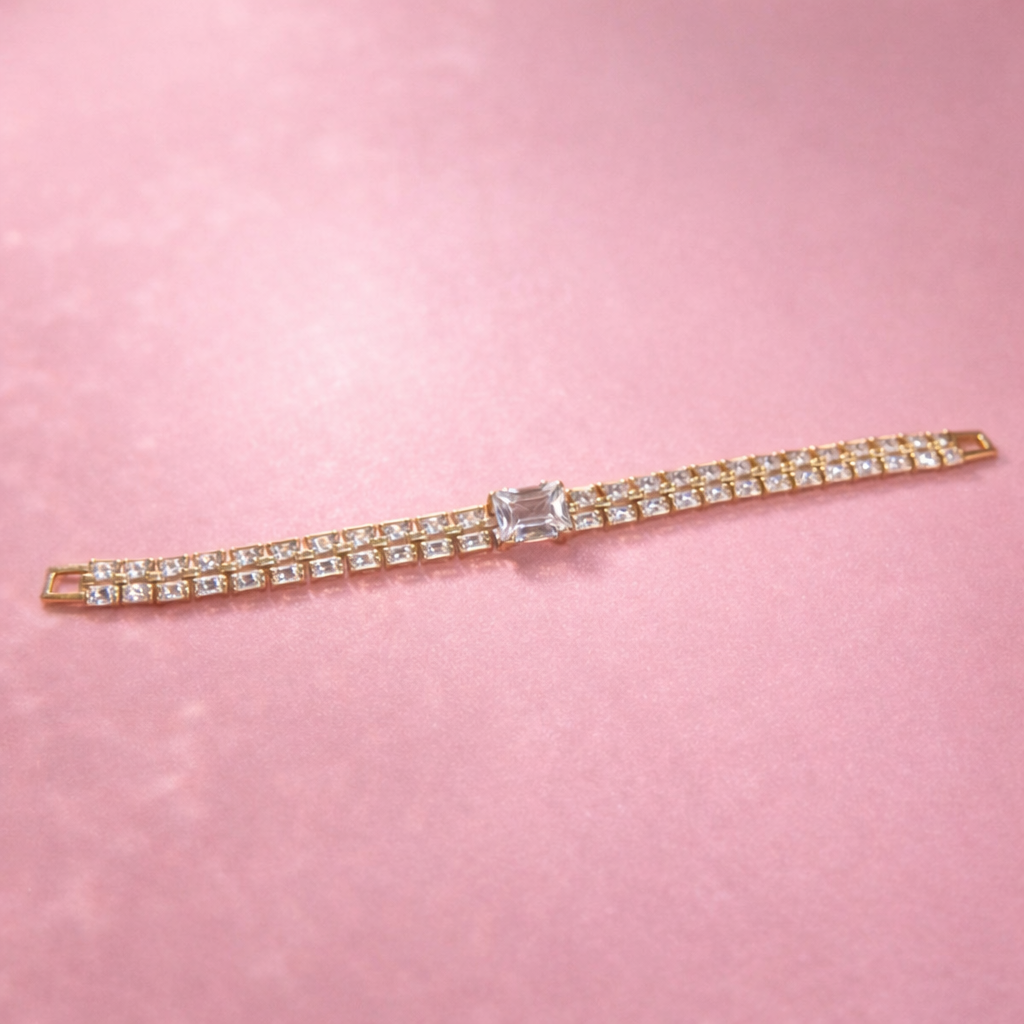 Royal Crystal Tennis Bracelet