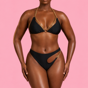 Gold Drip Chain Bikini