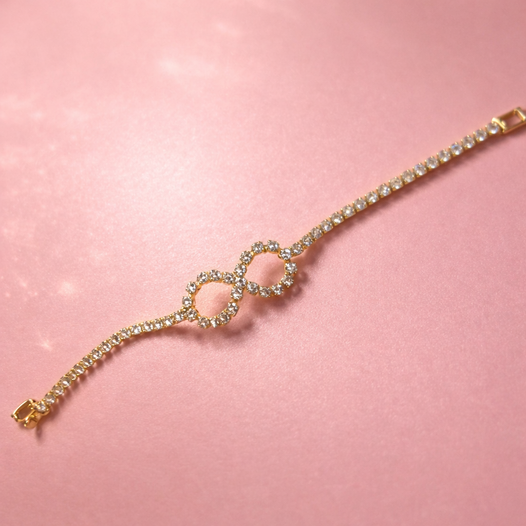 Infinity Halo Bracelet