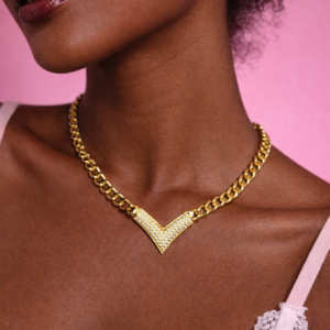 Queen V Statement Necklace