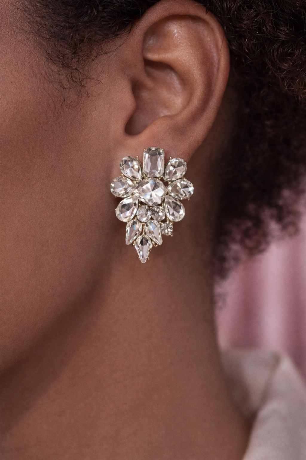 Crystal Blossom Luxe Earrings