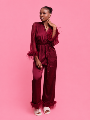 Feather Luxe Night Set