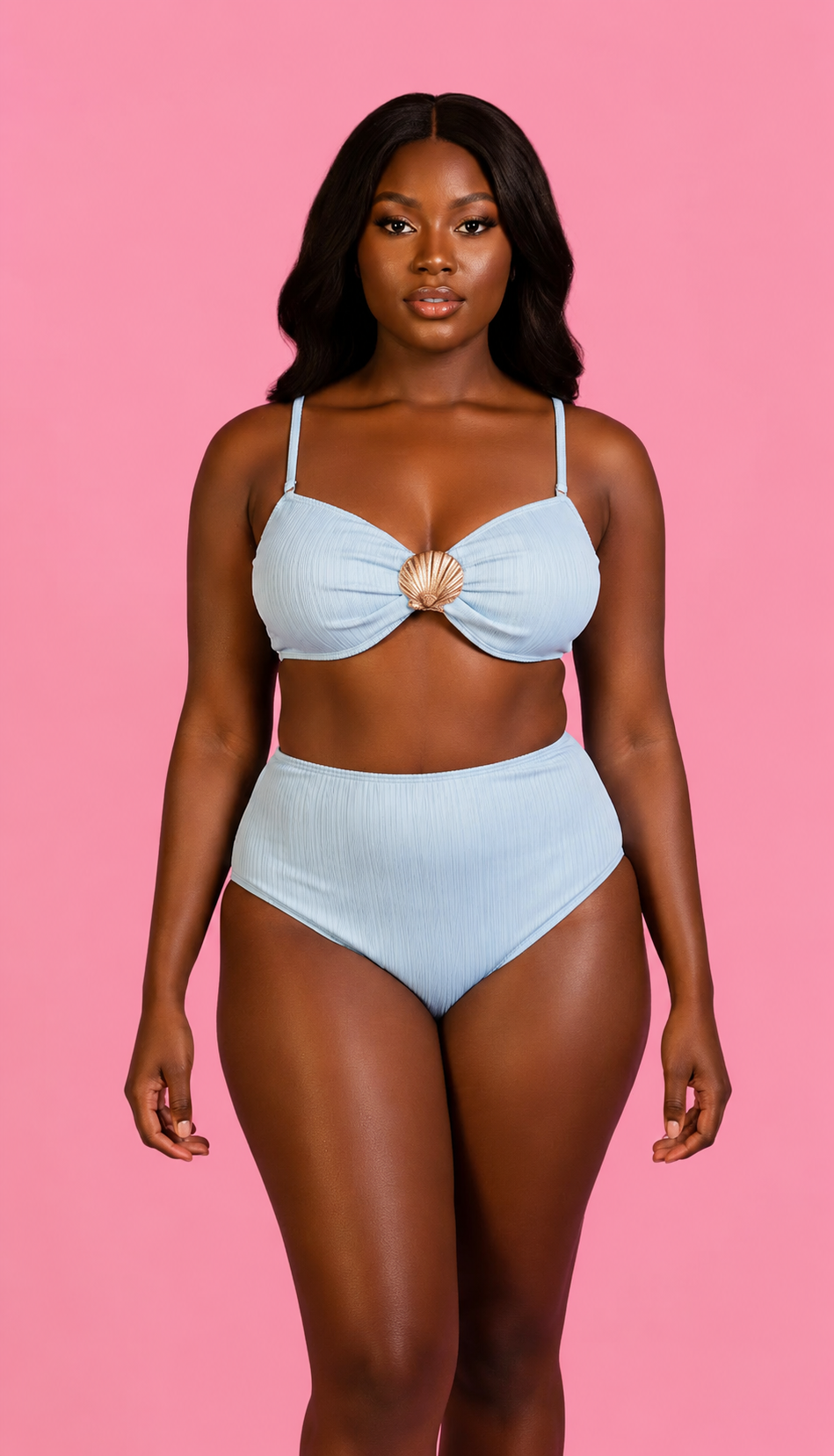 Ocean Pearl Ribbed Set