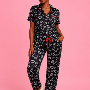 Midnight Love Pajama Set