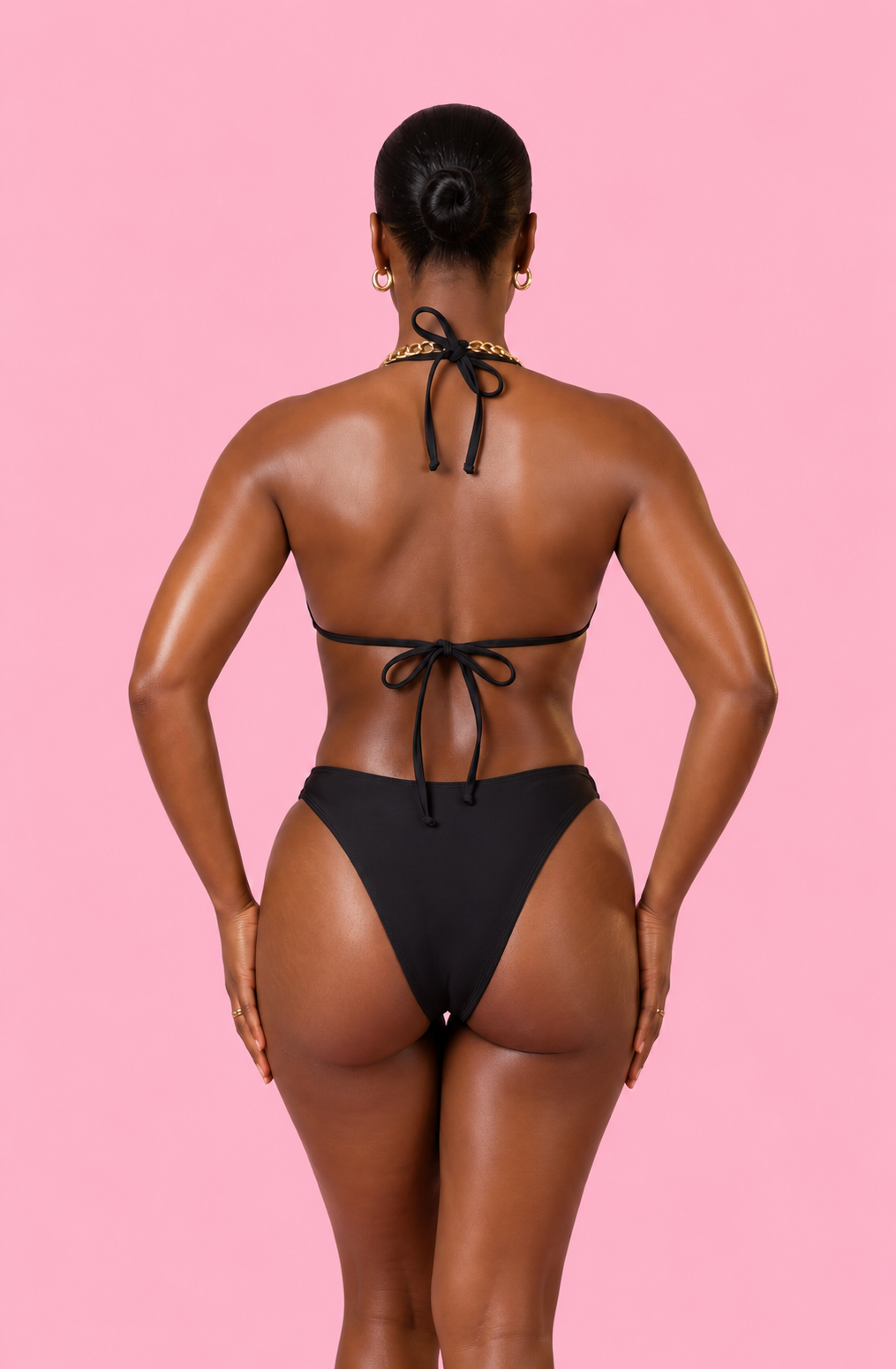 Gold Drip Chain Bikini
