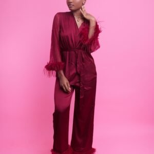 Feather Luxe Night Set