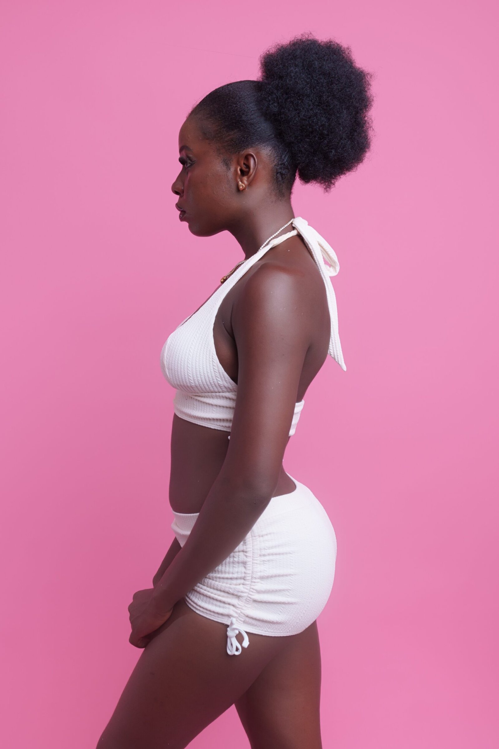 Ivory Glow Wrap Swim Set