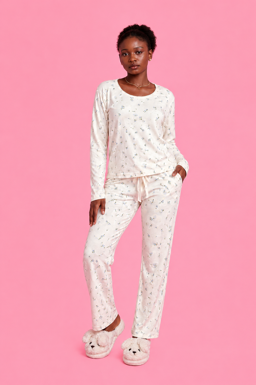 Soft Bloom Lounge Set